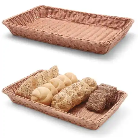 ⁨Basket tray for bread fruit reinforced GN1/1 - Hendi 426685⁩ at Wasserman.eu