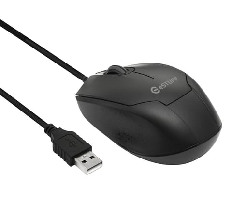 ⁨eSTUFF G120 Optical USB Mouse⁩ w sklepie Wasserman.eu
