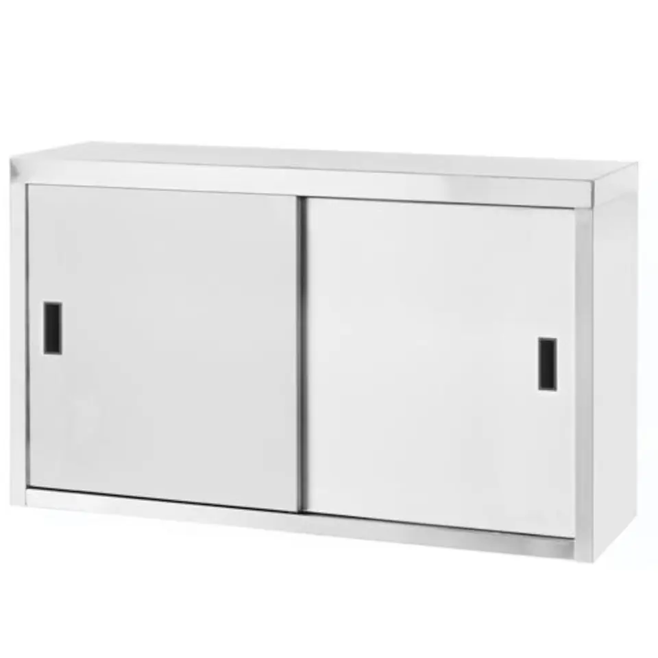 ⁨Catering hanging cabinet with sliding door stainless steel welded 100x40x60 cm - Hendi 814185⁩ at Wasserman.eu