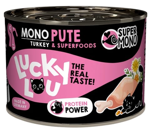 ⁨Lucky Lou SuperMono Indyk puszka 200g⁩ w sklepie Wasserman.eu