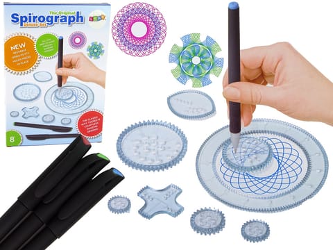 ⁨Zestaw Edukacyjny Spirograf Pisaki⁩ w sklepie Wasserman.eu