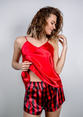 ⁨KOMPLET CHRISTMAS 2 DK-KK SATYNA 016 (kolor wielokolorowy, rozmiar XL)⁩ w sklepie Wasserman.eu