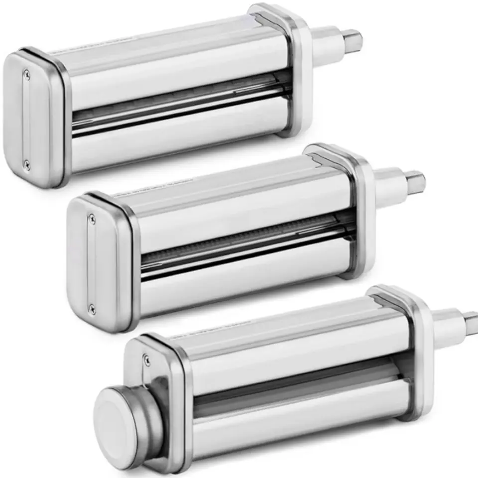 Lasagna fettuccine spaghetti pasta attachments for planetary mixers RCPM-7.1D RCPM-7.1C 3 pcs. at Wasserman.eu