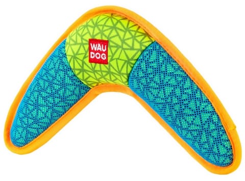 ⁨Collar WauDog Fun Bumerang 24x14cm niebieski⁩ w sklepie Wasserman.eu