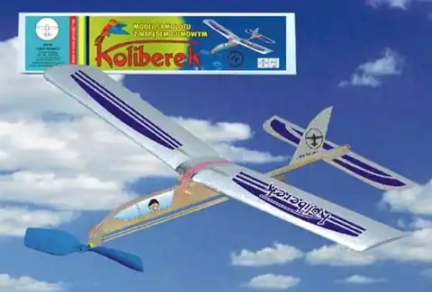 ⁨KOLIBEREK - samolot z napędem gumowym⁩ w sklepie Wasserman.eu