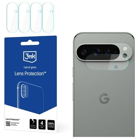 ⁨Ochrona na obiektyw aparatu 3MK Lens     Protect do Google Pixel 9 4szt⁩ w sklepie Wasserman.eu