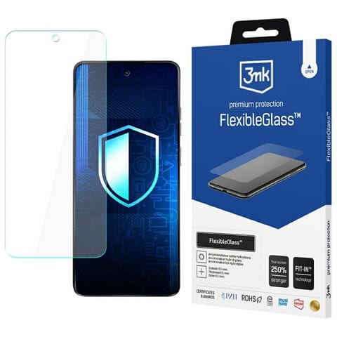 ⁨Szkło hybrydowe 3MK FlexibleGlass do     Motorola Moto G24/G24 Power⁩ w sklepie Wasserman.eu