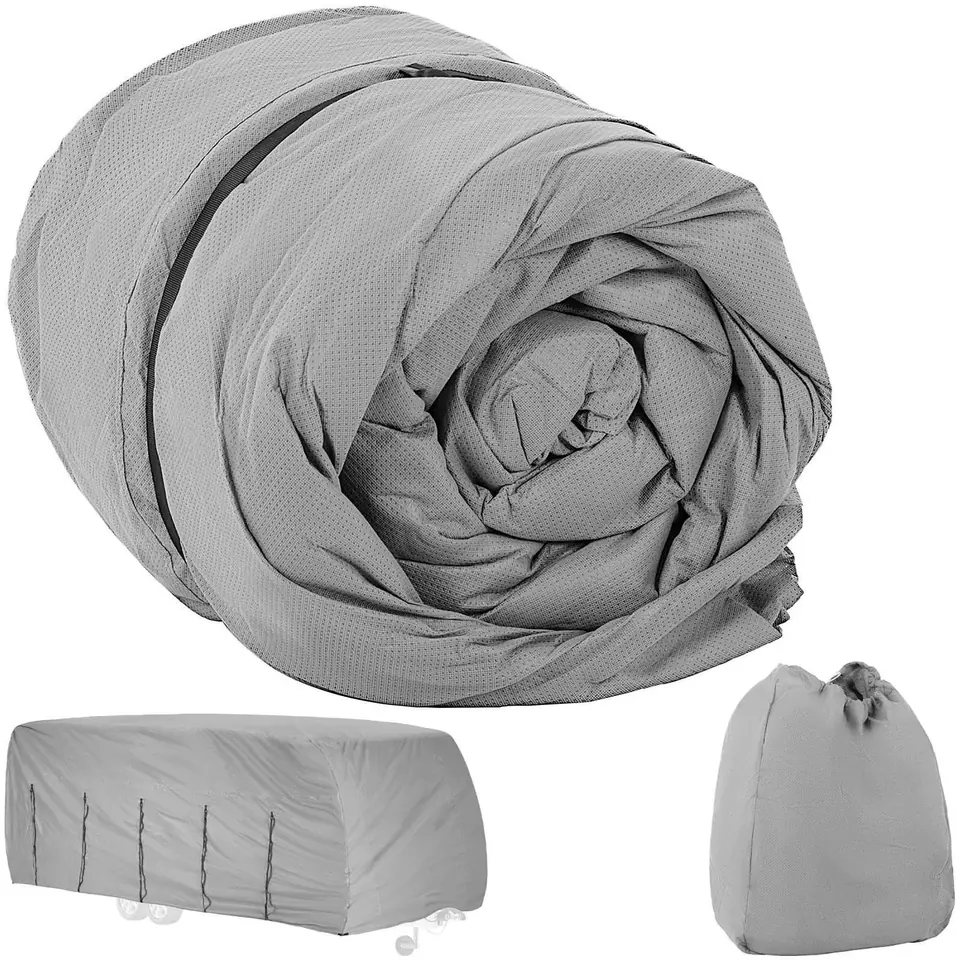 Pokrowiec plandeka ochronna na przyczepę kempingową campera wodoodporna 600x220x250 cm w sklepie Wasserman.eu