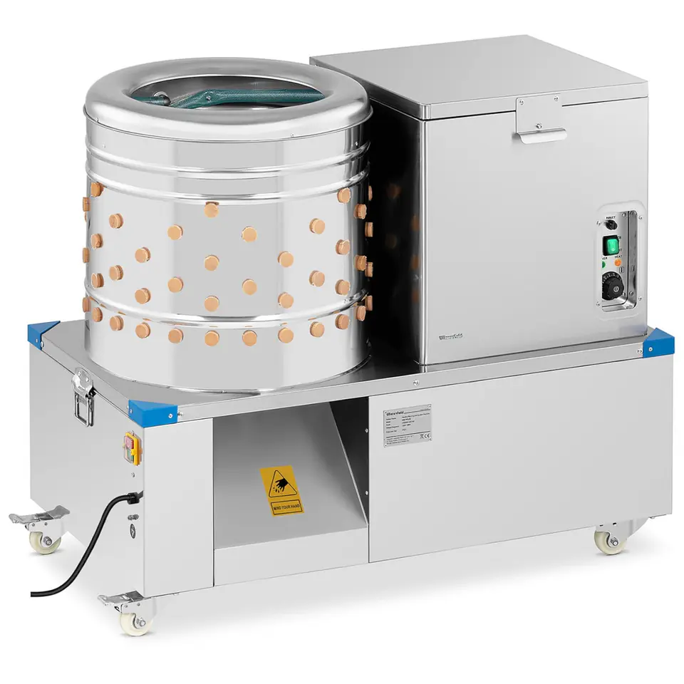 ⁨Skubarka scalder for chicken turkeys 2in1 drum avg. 55 cm 55 l 3.3 kW⁩ at Wasserman.eu