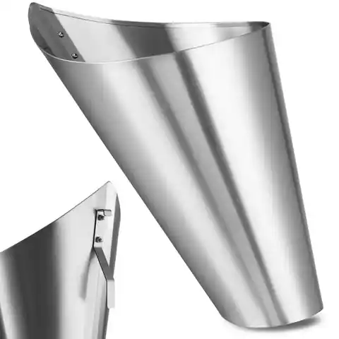 ⁨Slaughter funnel for poultry, turkeys, birds, stainless steel up to 5 kg⁩ at Wasserman.eu