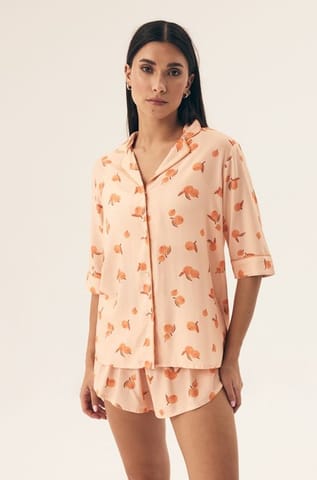 ⁨Piżama Naranja 42686 Brzoskwiniowa (Rozmiar L)⁩ w sklepie Wasserman.eu
