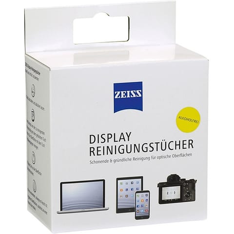 ⁨Chusteczki do ekranów tabletów i laptopów Zeiss białe (10)⁩ w sklepie Wasserman.eu