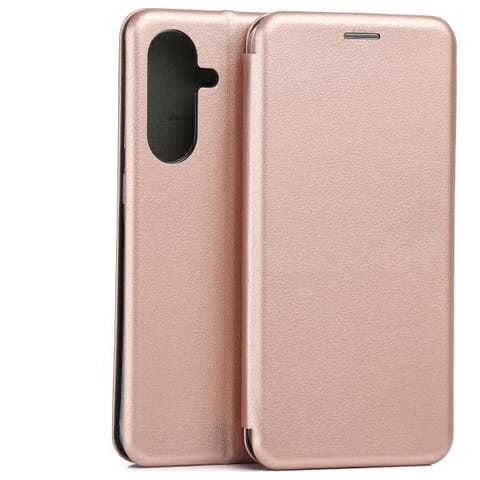 ⁨Beline Etui Book Magnetic Samsung A36    różowo-złoty/rose gold⁩ w sklepie Wasserman.eu