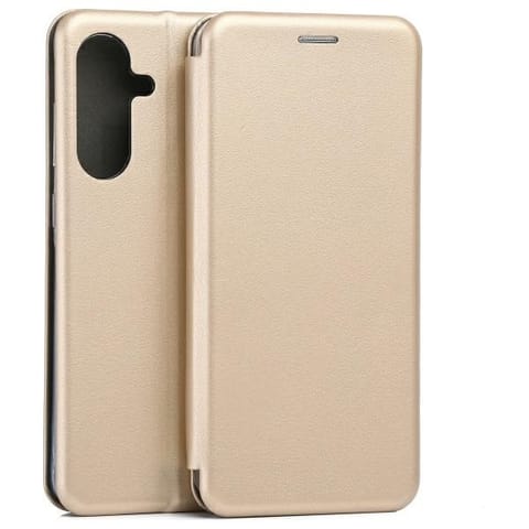 ⁨Beline Etui Book Magnetic Samsung A36    złoty/gold⁩ w sklepie Wasserman.eu