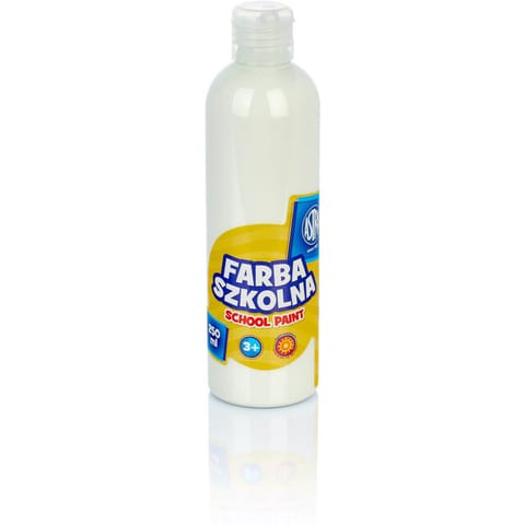 ⁨Farba plakatowa szkolna Astra 250ml biała 301217009 ASTRA⁩ w sklepie Wasserman.eu