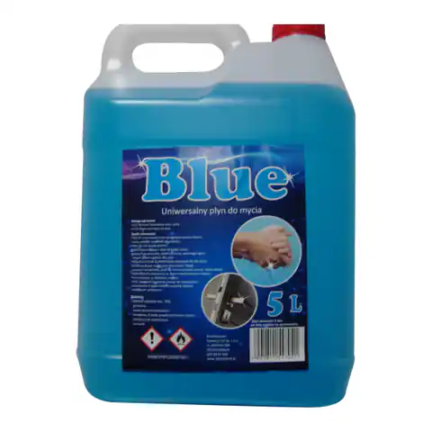⁨Uniwersalny płyn do mycia blue 5l⁩ w sklepie Wasserman.eu