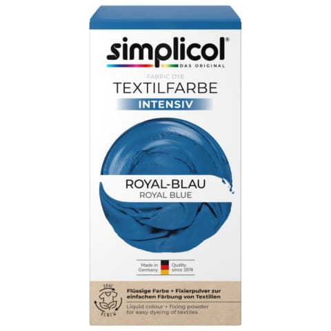 ⁨Simplicol Barwnik do Tkanin Błękit Królewski DE⁩ w sklepie Wasserman.eu