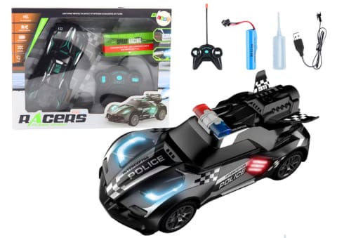 Auto Sportowe R/C Policyjne Czarne Zdalnie Sterowane w sklepie Wasserman.eu
