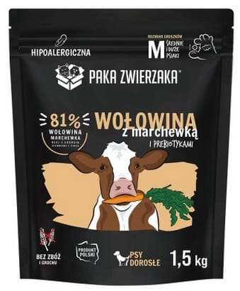 Paka Zwierzaka Seventh Heaven Wołowina z marchewką M 1,5kg w sklepie Wasserman.eu