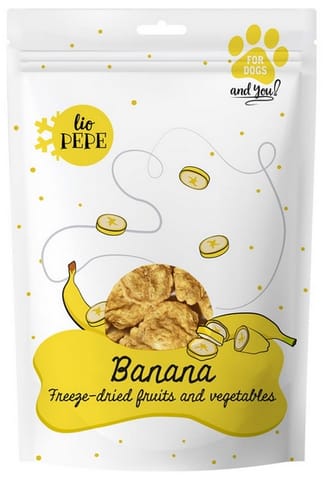 ⁨Paka Zwierzaka Lio PEPE Przysmak Banana (banan) 30g⁩ w sklepie Wasserman.eu