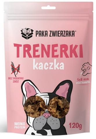 ⁨Paka Zwierzaka Trenerki Kaczka 120g⁩ w sklepie Wasserman.eu