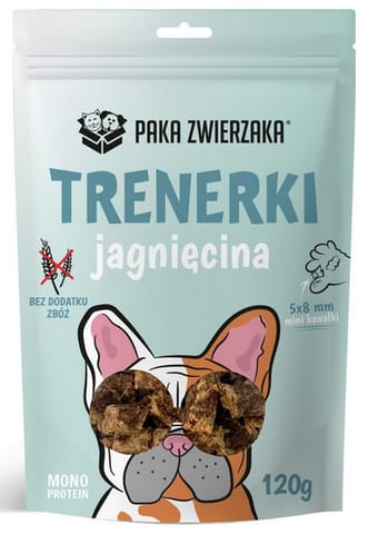 ⁨Paka Zwierzaka Trenerki Jagnięcina 120g⁩ w sklepie Wasserman.eu