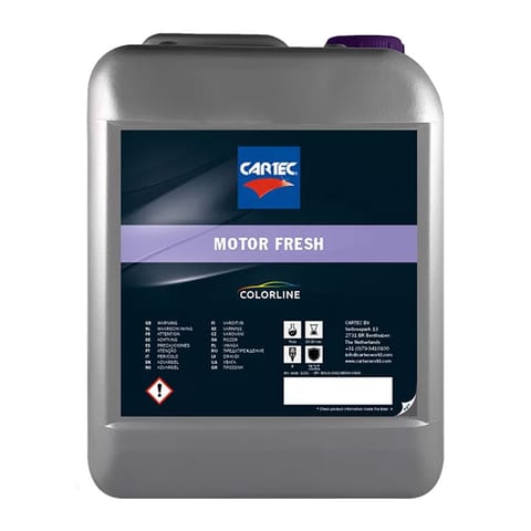 ⁨Cartec Motor Fresh 5L - odświeża plastiki i elementy gumowe w komorze silnika⁩ w sklepie Wasserman.eu