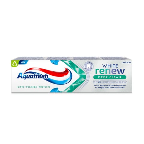 ⁨AQUAFRESH White Renew Pasta do zębów wybielająca - Deep Clean 75 ml⁩ w sklepie Wasserman.eu