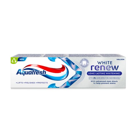 ⁨AQUAFRESH White Renew Pasta do zębów wybielająca - Long Lasting Whitening 75 ml⁩ w sklepie Wasserman.eu