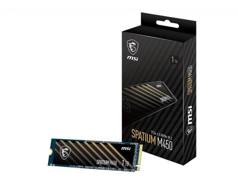 ⁨MSI Spatium M450 Pcie 4.0 Nvme⁩ w sklepie Wasserman.eu