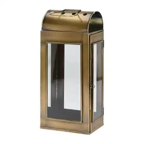 ⁨Metal brass lantern 40 cm⁩ at Wasserman.eu