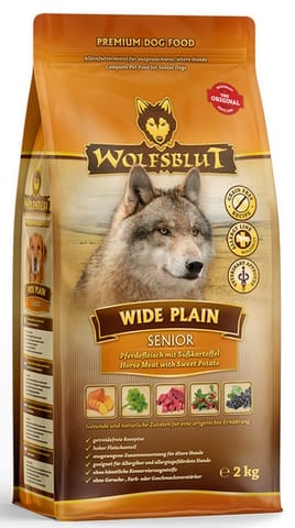 ⁨Wolfsblut Dog Wide Plain Senior - konina i bataty 2kg⁩ w sklepie Wasserman.eu
