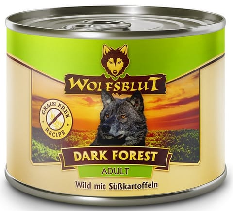 Wolfsblut Dog Dark Forest - dziczyzna i bataty puszka 200g w sklepie Wasserman.eu