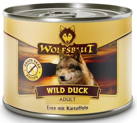 ⁨Wolfsblut Dog Wild Duck - kaczka i ziemniaki puszka 200g⁩ w sklepie Wasserman.eu