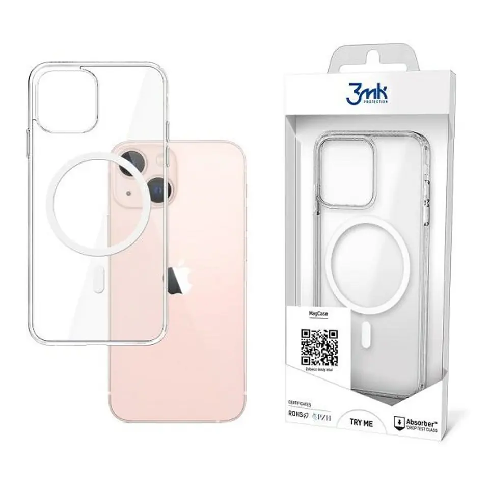 ⁨3MK MagCase iPhone 13 Mini Transparent⁩ at Wasserman.eu