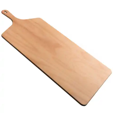 ⁨Deska do serwowania pizzy przekąsek drewniana prostokątna 60x40 cm - Hendi 616994⁩ w sklepie Wasserman.eu
