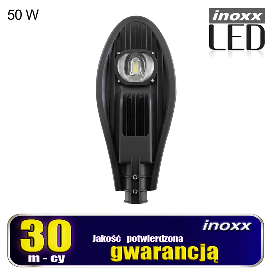 ⁨LAMPA PRZEMYSŁOWA LED LATARNIA ULICZNA 50W IP65 5000 LM NEUTRALNA 4000K⁩ w sklepie Wasserman.eu