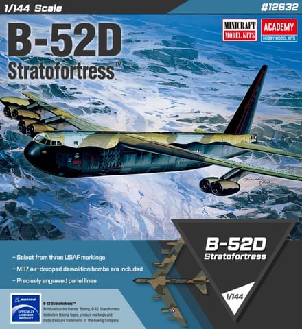 ⁨Model plastikowy B-52D Stratofortress 1/144⁩ w sklepie Wasserman.eu