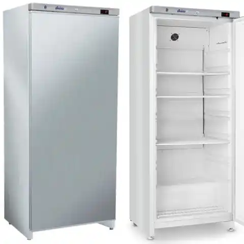 ⁨Szafa chłodnicza 1-drzwiowa ze stali nierdzewnej 0-8C 600 l 193 W Budget Line - Hendi 236055⁩ w sklepie Wasserman.eu