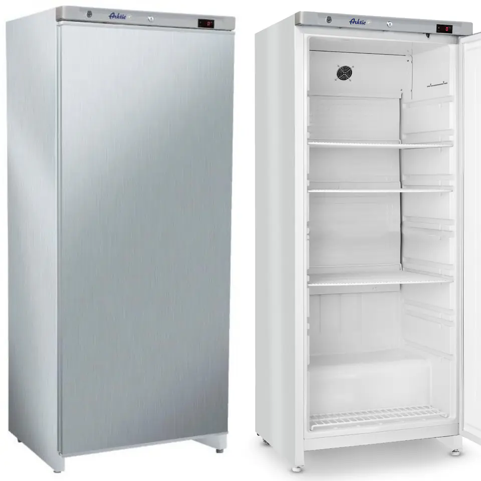 ⁨Stainless steel 1-door refrigerated cabinet 0-8C 600 l 193 W Budget Line - Hendi 236055⁩ at Wasserman.eu