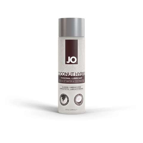 ⁨JO System Lubrykant Hybrydowy Kokosowy 240ml - kremowa formuła⁩ w sklepie Wasserman.eu