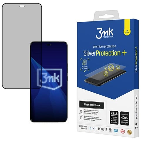 ⁨Folia antymikrobowa 3MK SilverProtect+   montowana na mokro do Honor Magic7 Lite⁩ w sklepie Wasserman.eu