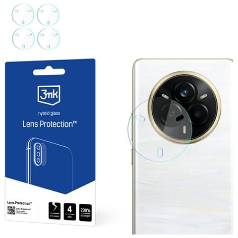 ⁨Ochrona na obiektyw aparatu 3MK Lens     Protect do Realme 14 Pro+ 4szt⁩ w sklepie Wasserman.eu