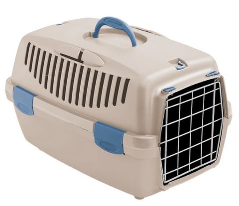 ⁨Stefanplast Transporter Gulliver 1 metalowe drzwi beżowy [97987]⁩ w sklepie Wasserman.eu