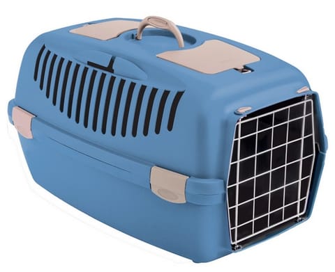 ⁨Stefanplast Transporter Gulliver 3 metalowe drzwi niebieski [99852]⁩ w sklepie Wasserman.eu