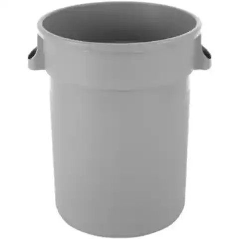 ⁨Trash container waste container round standing Amer Box avg. 50 cm 80 l - Hendi 691403⁩ at Wasserman.eu