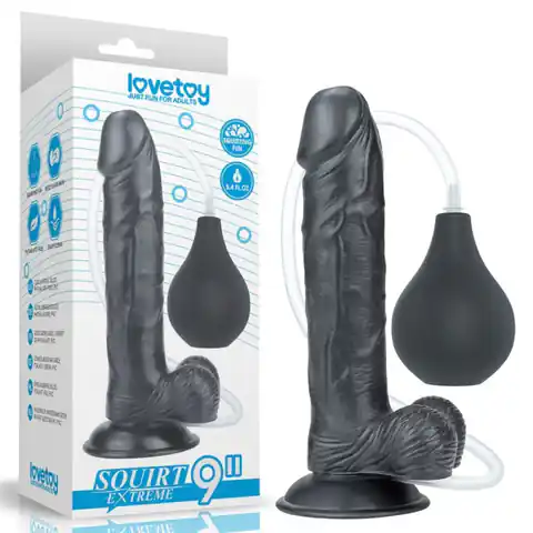 ⁨Dildo with suction cup and ejaculation function 22,8cm Lovetoy⁩ at Wasserman.eu