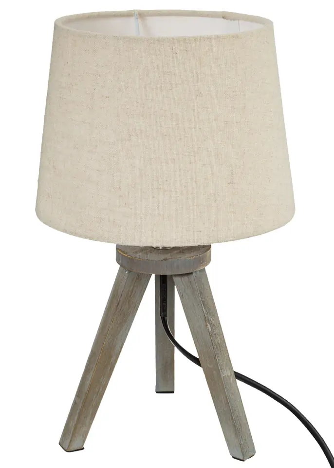 Lampka nocna na trójnogu Aria Beige w sklepie Wasserman.eu