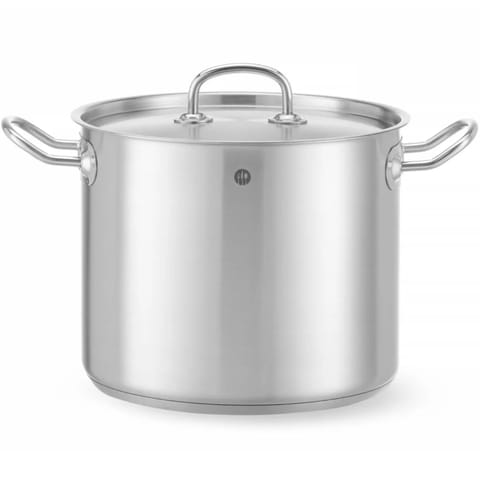 Kitchen Line high pot with lid 9 l avg. 240 x 200 h - Hendi 837306 at Wasserman.eu