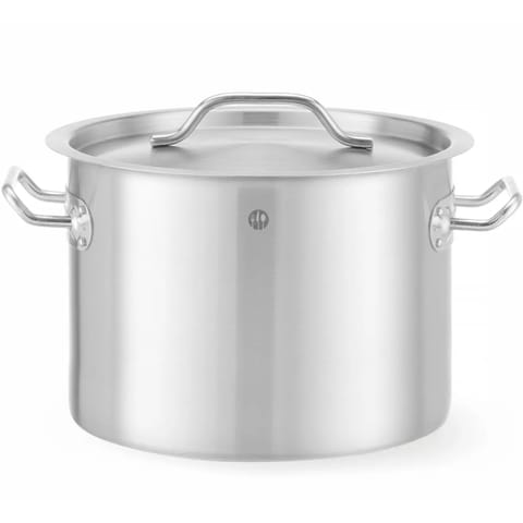 ⁨Medium pot with lid Budget Line 9 l 250x180 - Hendi 832820⁩ at Wasserman.eu